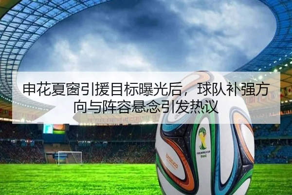 申花夏窗引援目标曝光后，球队补强方向与阵容悬念引发热议